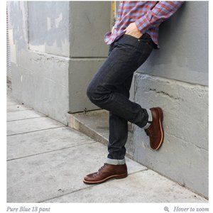 Gustin #210 Pure Blue 13 Japanese Selvedge Jeans